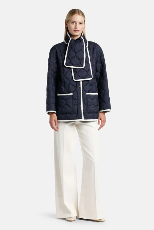 Outerwear Vilma Vilma Blue 8211 Luisa Spagnoli Women