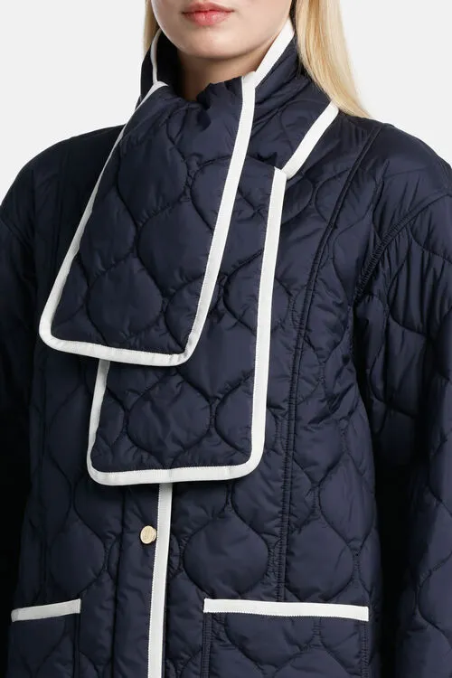 Outerwear Vilma Vilma Blue 8211 Luisa Spagnoli Women