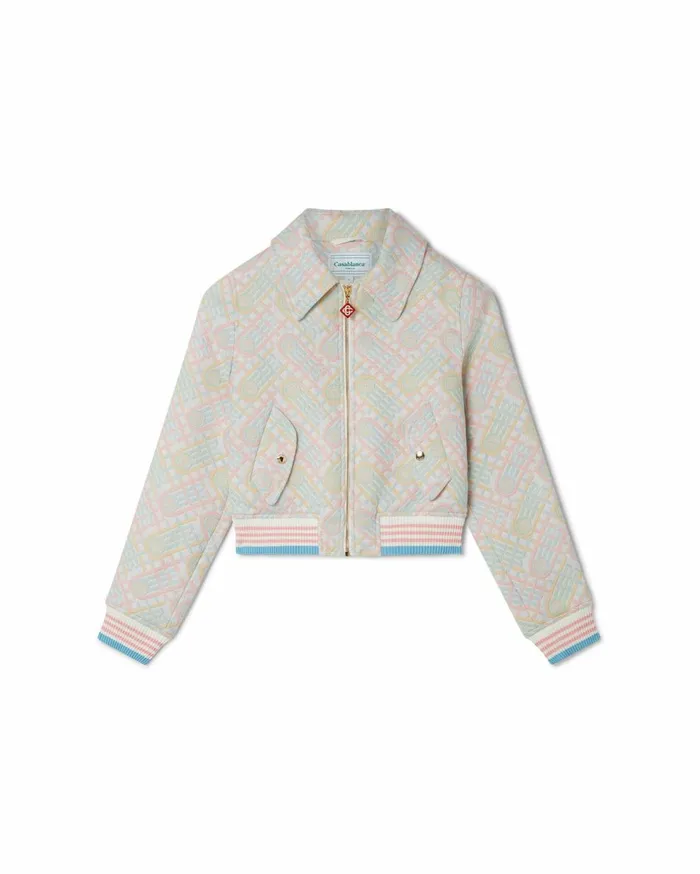 Outerwear Women Casablanca Paris Ping Pong Bomber Jacket