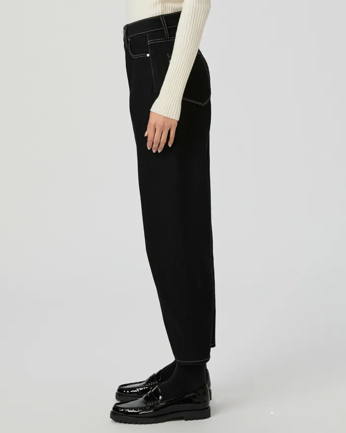 PAIGE Barrel Leg Women Alexis Barrel Leg Jean 8211 Twilight Black PAIGE Barrel Leg Women Alexis Barrel Leg Jean 8211 Twilight Black
