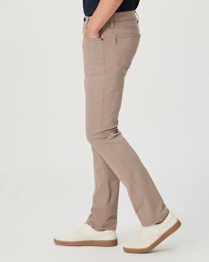 PAIGE Federal Slim Straight Pant 8211 Cocoa Powder Twill Men Pants and Joggers