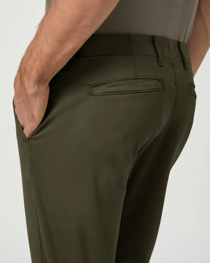 PAIGE Pants and Joggers Men Danford Chino 8211 Dark Military Green