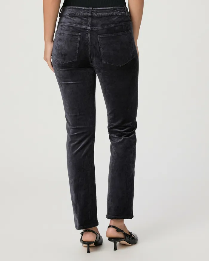 PAIGE Pants Women Cindy Straight Pant 8211 Calico Blue Velvet PAIGE Pants Women Cindy Straight Pant 8211 Calico Blue Velvet