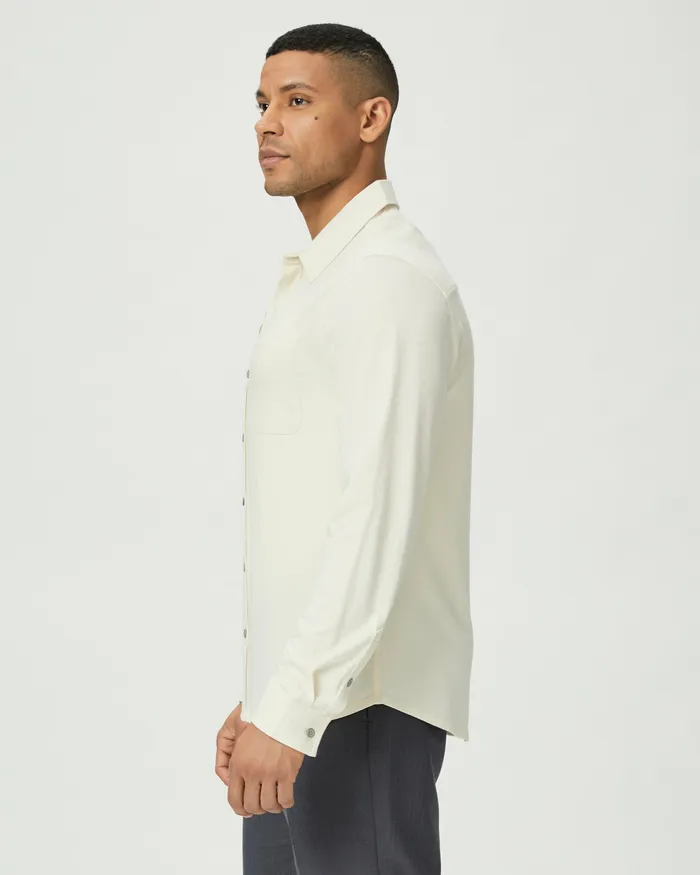 PAIGE Stockton Button Up 8211 Tan Ceramic Men Shirts