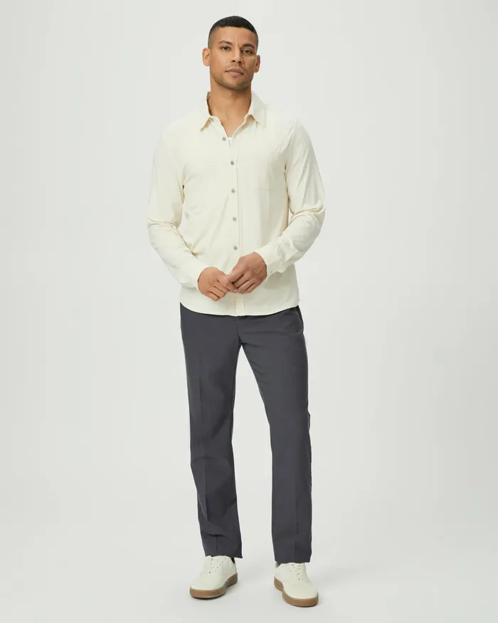 PAIGE Stockton Button Up 8211 Tan Ceramic Men Shirts