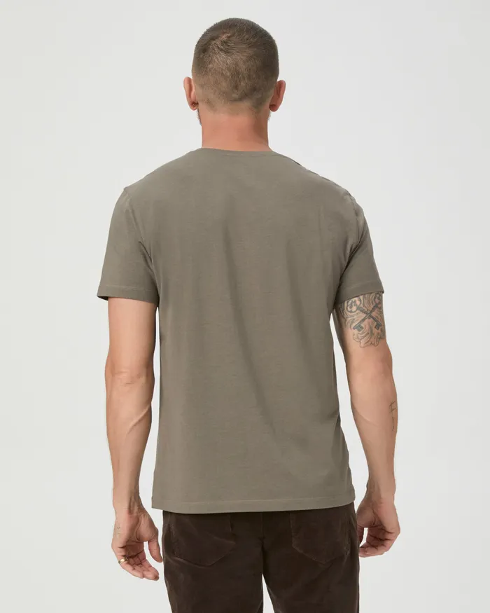 PAIGE Tees Men Cash Crew Tee 8211 Cedar Forest PAIGE Tees Men Cash Crew Tee 8211 Cedar Forest