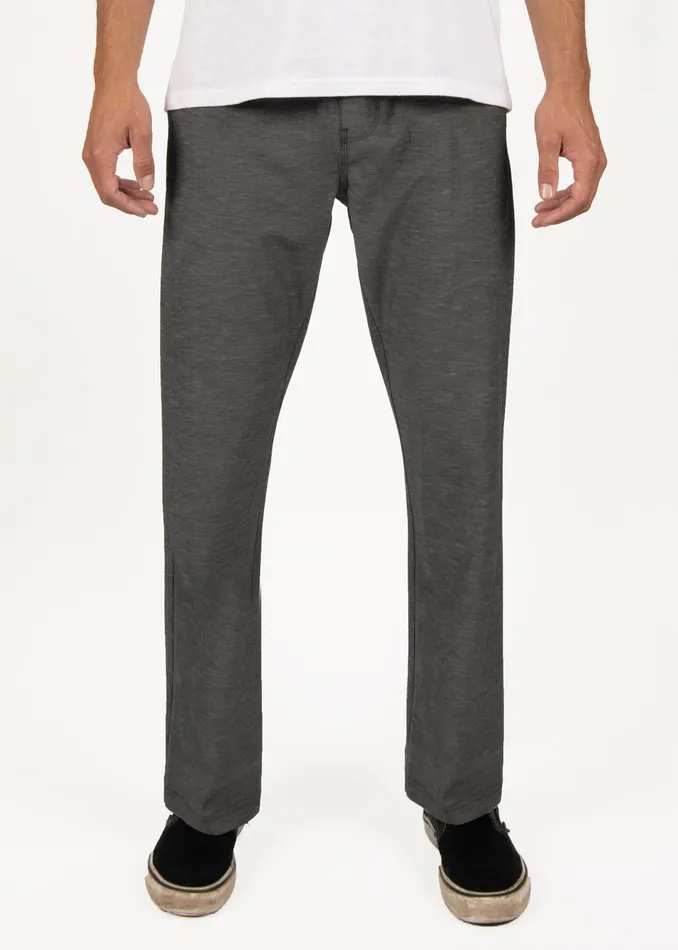 Pants and Denim Men Vissla Hemp No See Ums Eco Elastic Pant Phantom Pants and Denim Men Vissla Hemp No See Ums Eco Elastic Pant Phantom