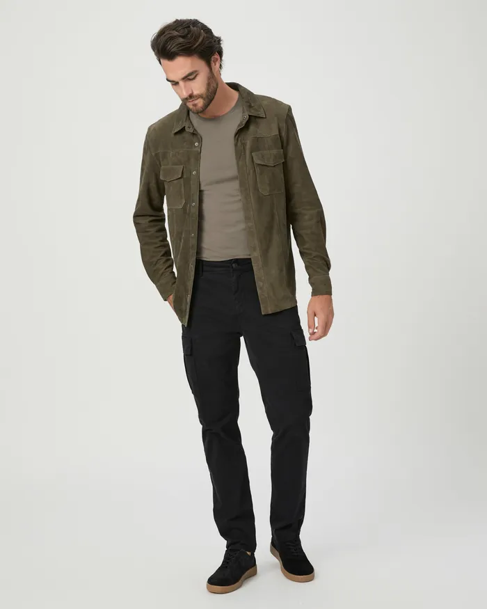 Pants and Joggers Ronin Cargo Pant 8211 Black PAIGE Men
