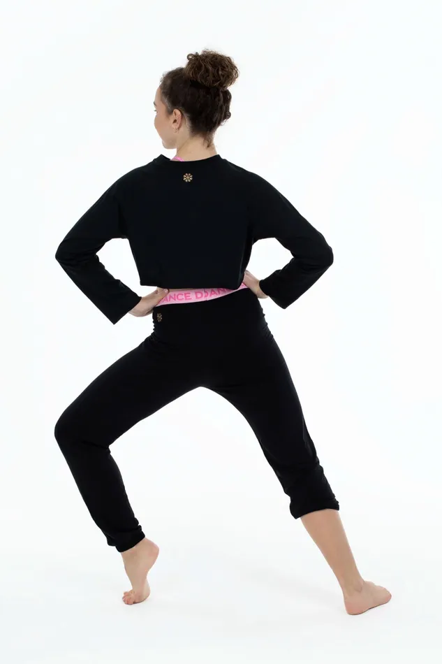 Pants and Leggings Bloch Children Bloch X Flo Active Missy Track Pant Black