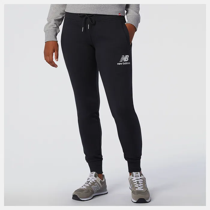 Pants and Leggings NB Essentials French Terry Sweatpant BLACK New Balance Women