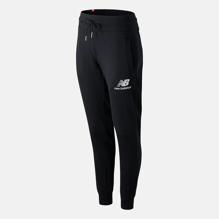 Pants and Leggings NB Essentials French Terry Sweatpant BLACK New Balance Women