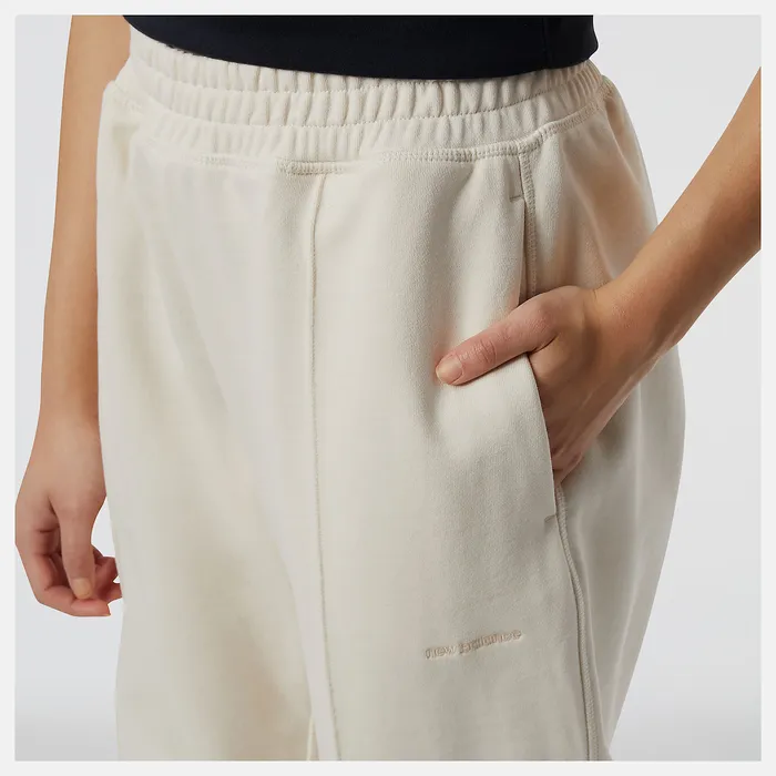 Pants and Leggings New Balance Women NB Athletics Nature State French Terry Sweatpant GREIGE Pants and Leggings New Balance Women NB Athletics Nature State French Terry Sweatpant GREIGE