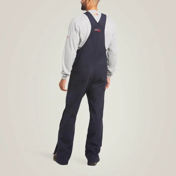 Pants and Shorts Men Ariat FR Canvas Unlined Bib Navy