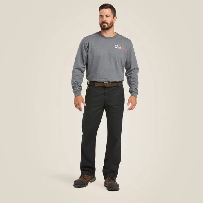 Pants and Shorts Men Ariat FR M4 Relaxed Workhorse Boot Cut Pant Black Pants and Shorts Men Ariat FR M4 Relaxed Workhorse Boot Cut Pant Black