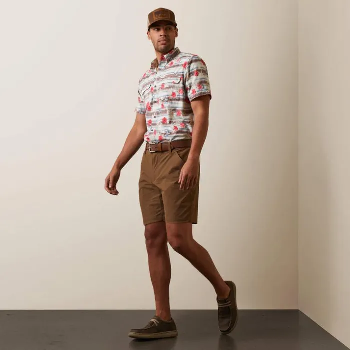 Pants and Shorts Men Ariat Tek Short Teak Pants and Shorts Men Ariat Tek Short Teak