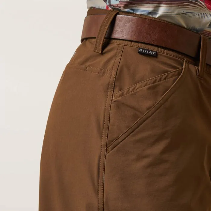 Pants and Shorts Men Ariat Tek Short Teak Pants and Shorts Men Ariat Tek Short Teak