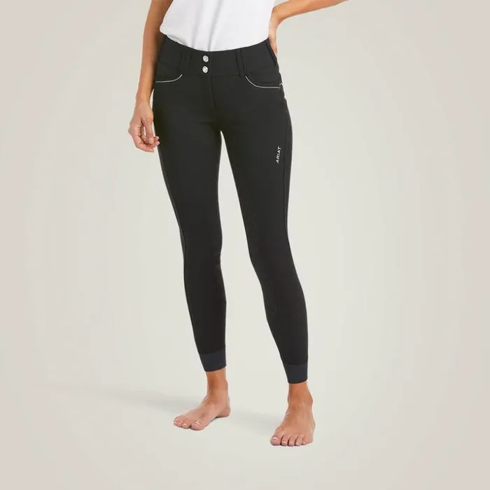 Pants and Shorts Women Ariat Tri Factor X Grip Full Seat Breech Black