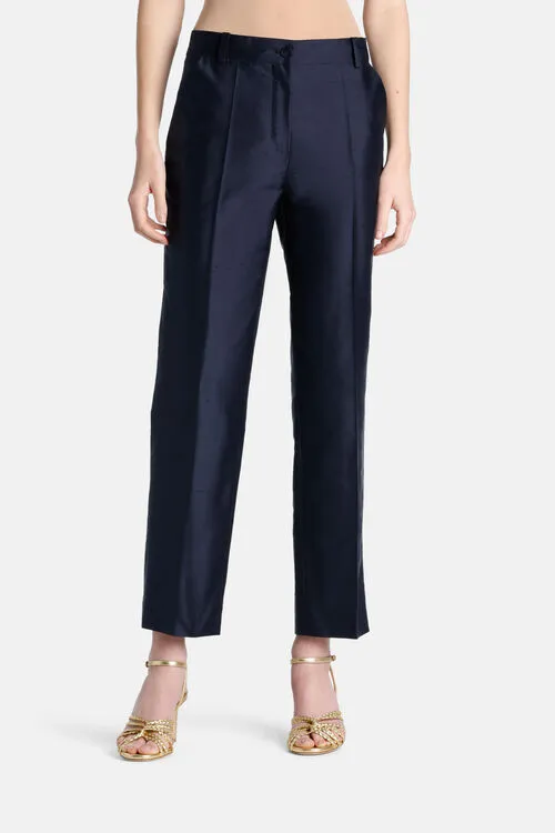 Pants Ancoretta Ancoretta Blue Luisa Spagnoli Women