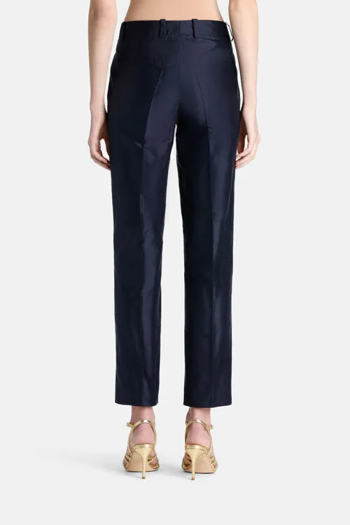 Pants Ancoretta Ancoretta Blue Luisa Spagnoli Women Pants Ancoretta Ancoretta Blue Luisa Spagnoli Women