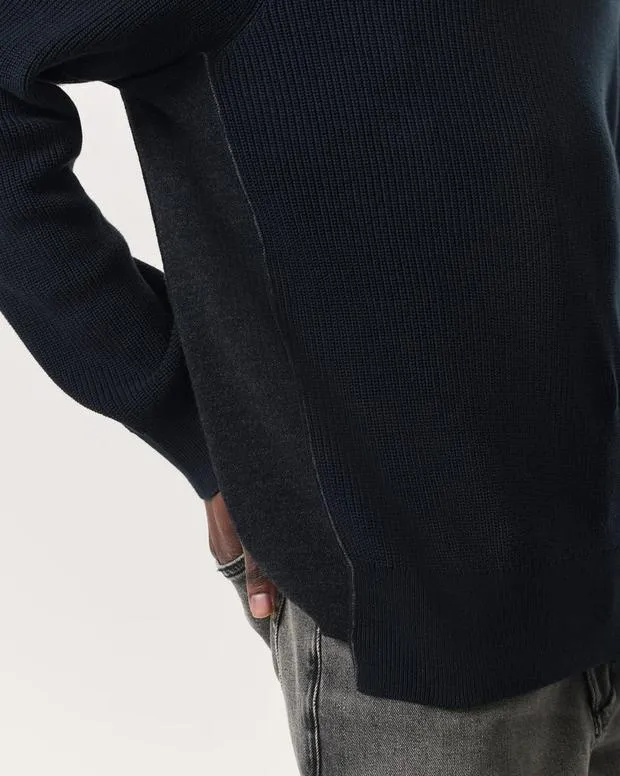 Pants Men rag and bone Gabe Spliced CottonBlend Hoodie Black