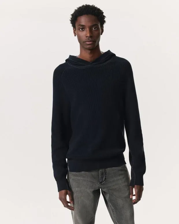 Pants Men rag and bone Gabe Spliced CottonBlend Hoodie Black