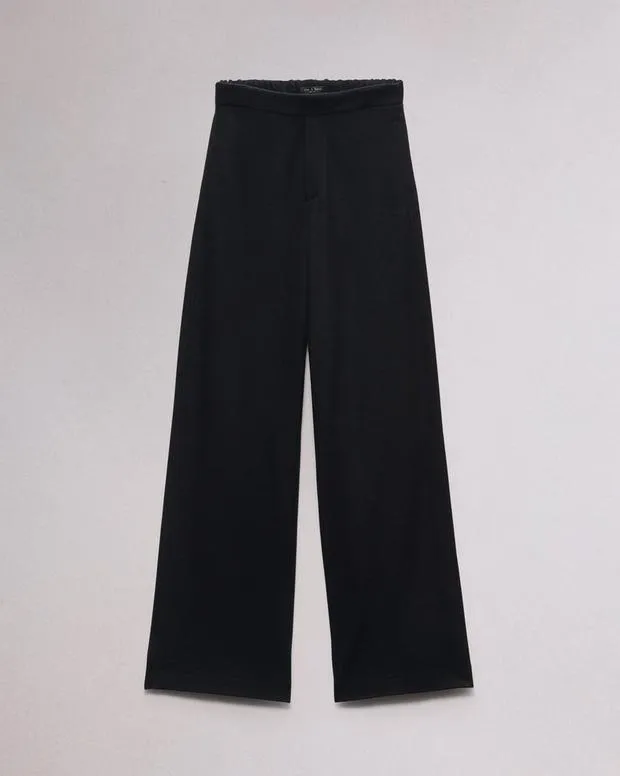 Pants rag and bone Women Melanie Wool Pant Black