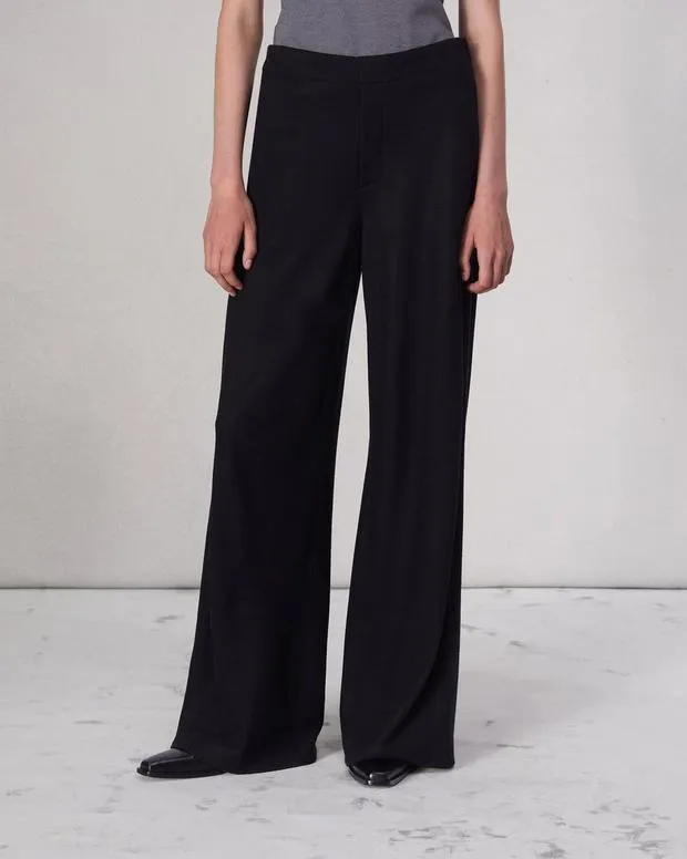 Pants rag and bone Women Melanie Wool Pant Black