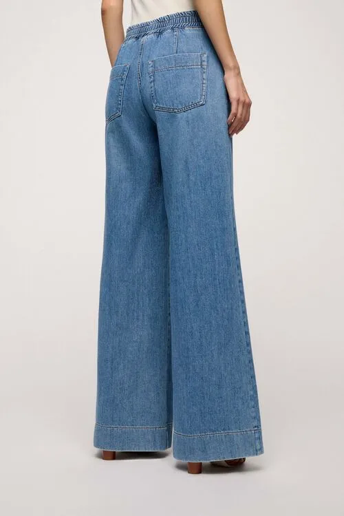 Pants Women Agrumeto Agrumeto Blue Luisa Spagnoli