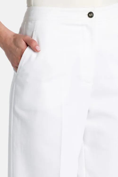 Pants Women Luisa Spagnoli Ancella Ancella White