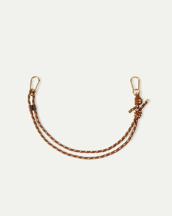 Paracord Long Bag Strap Brown Multi Women Veronica Beard Handbags