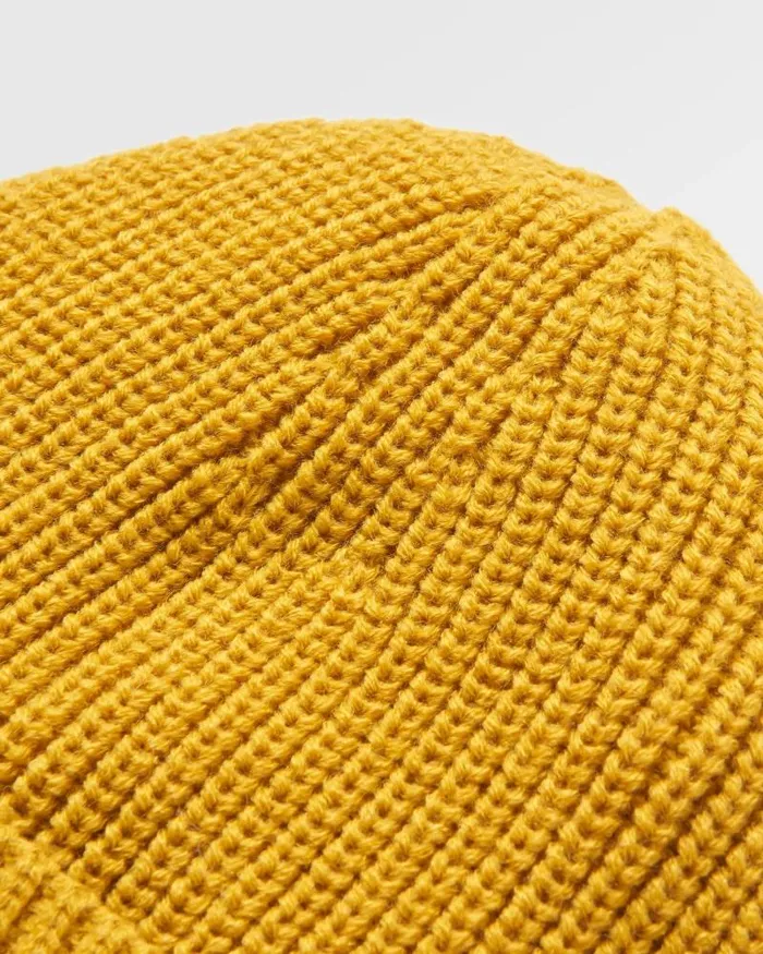 Passenger Beanies Compass Recycled Beanie Mustard Yellow Mustard Yellow 8211 WomenMen
