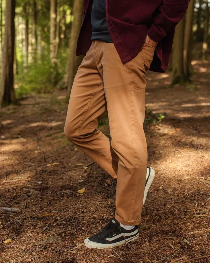 Passenger Bottoms 365 5 Pocket Trouser Coconut Coconut 8211 Men