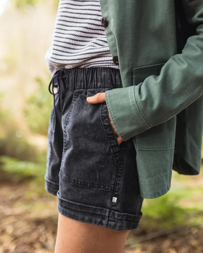 Passenger Bottoms Carriso Organic Cotton Shorts Black Black 8211 Women