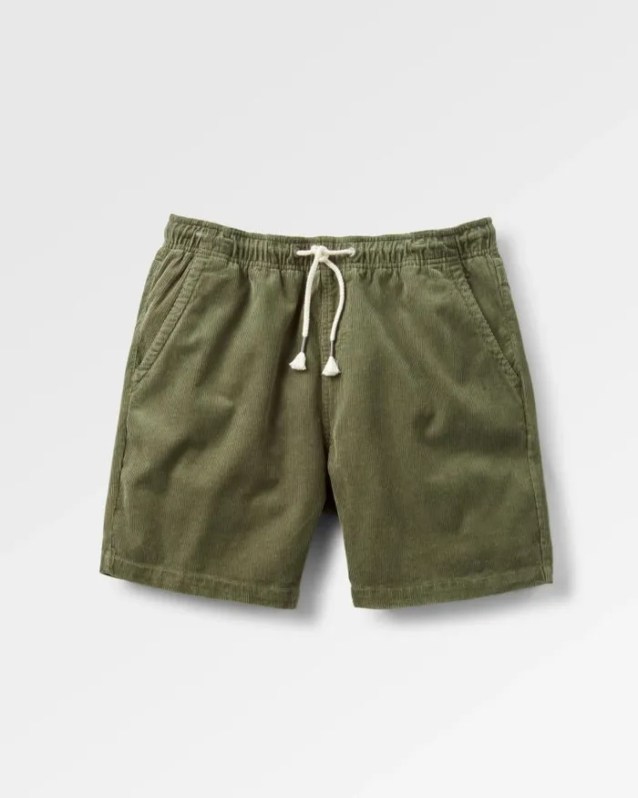 Passenger Bottoms Drifter Cord Short Dusty Olive Dusty Olive 8211 Men