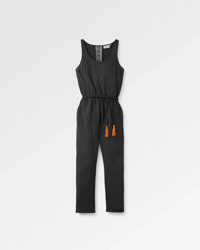 Passenger Bottoms Eva Recycled Cotton Jumpsuit Black Black 8211 Women