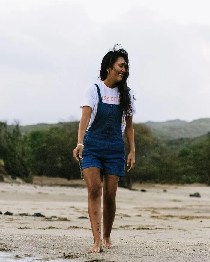 Passenger Bottoms Riverside Denim Short Dungarees Washed Denim Washed Denim 8211 Women