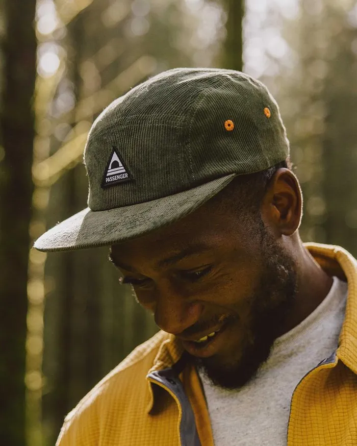 Passenger Caps and Hats Fixie Recycled 5 Panel Cap Khaki Khaki 8211 MenWomen