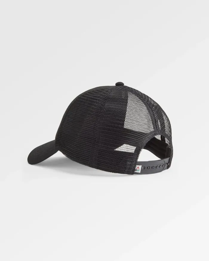 Passenger Caps and Hats Odyssey Mesh Snapback Cap Black Black 8211 WomenMen