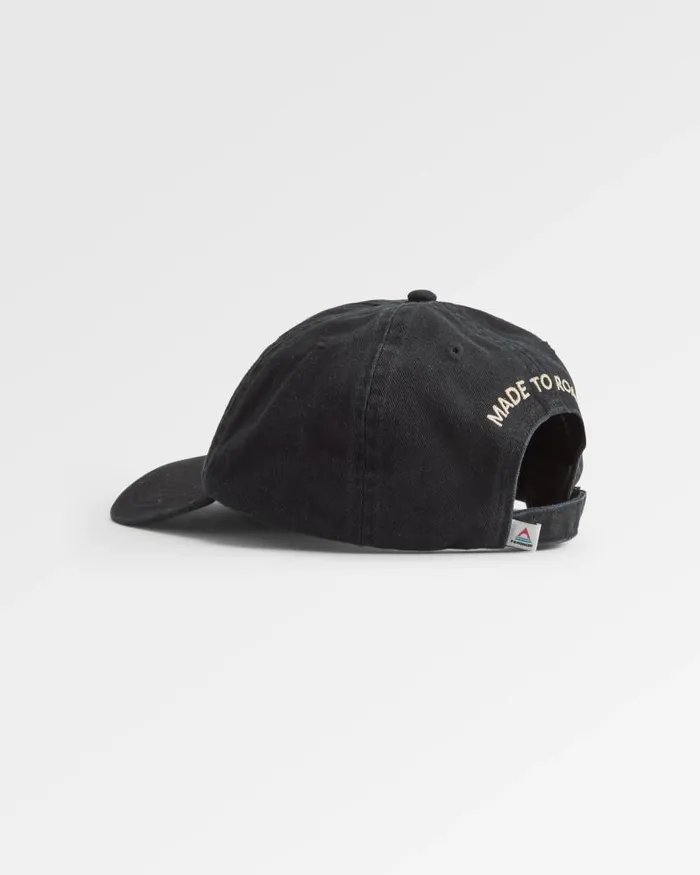 Passenger Caps and Hats Odyssey Recycled 5 Panel Cap Black Black 8211 WomenMen