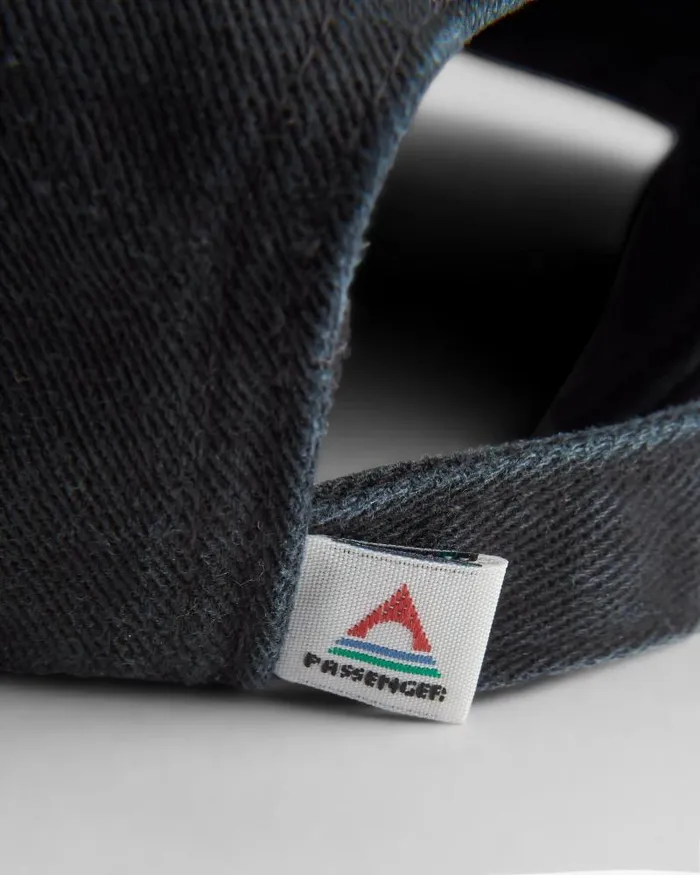 Passenger Caps and Hats Odyssey Recycled 5 Panel Cap Black Black 8211 WomenMen
