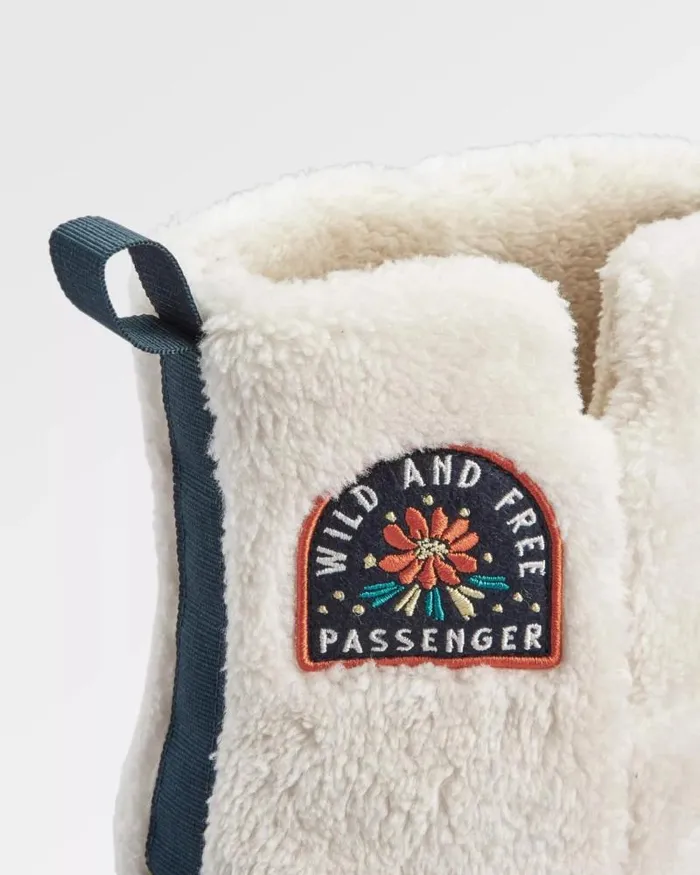 Passenger Footwear Hideaway Hut Slipper Vintage White Vintage White 8211 Women