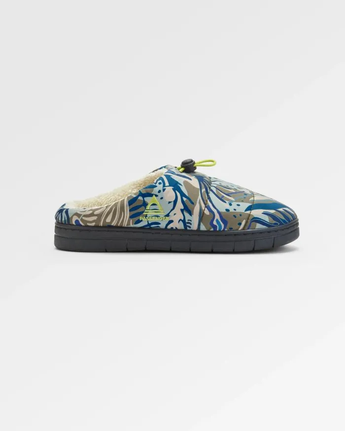 Passenger Footwear Step Out Slipper Abstract Seaweed Pistachio Abstract Seaweed Pistachio 8211 WomenMen