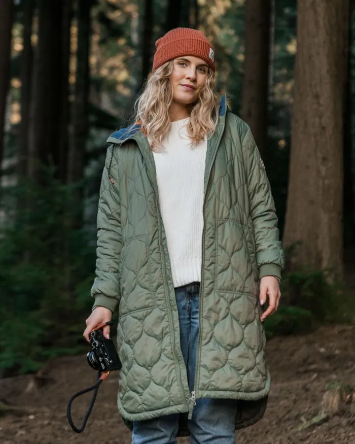 Passenger Jackets Flora 20 Long Recycled Insulated Parka Dusty Olive Dusty Olive 8211 Women Passenger Jackets Flora 20 Long Recycled Insulated Parka Dusty Olive Dusty Olive 8211 Women