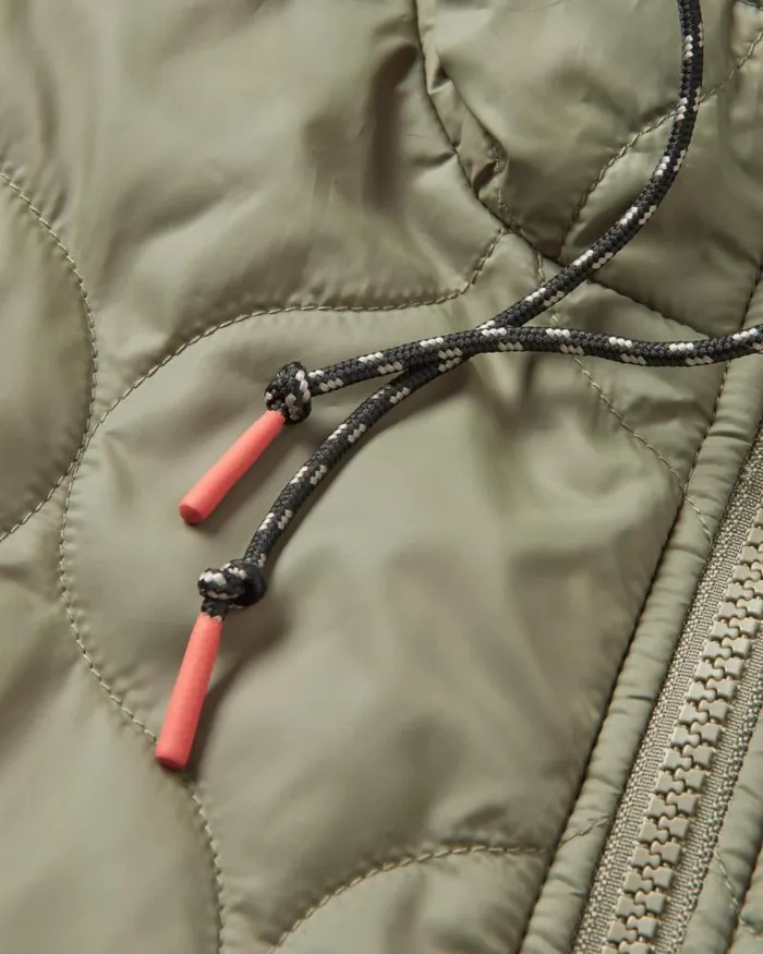 Passenger Jackets Flora 20 Long Recycled Insulated Parka Dusty Olive Dusty Olive 8211 Women