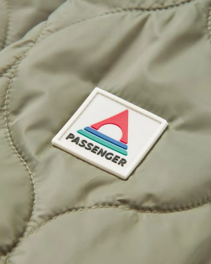 Passenger Jackets Flora 20 Long Recycled Insulated Parka Dusty Olive Dusty Olive 8211 Women