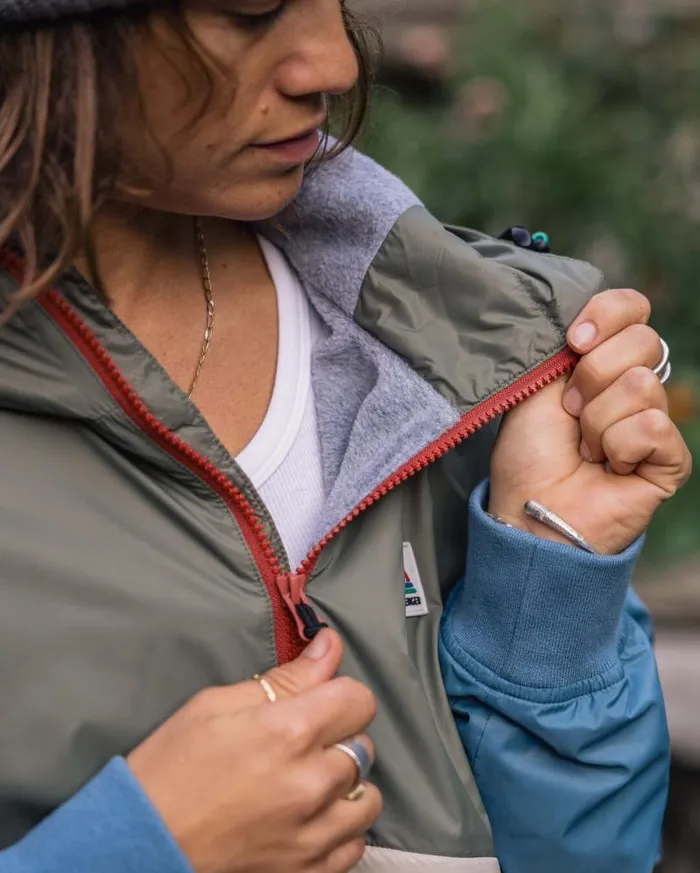 Passenger Jackets Moonlight Recycled Insulated Smock Dusty Olive Dusty Olive 8211 Women