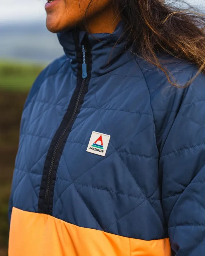 Passenger Jackets Trace Recycled Thermore Insulated Jacket Dark Denim Apricot Dark Denim Apricot 8211 Women