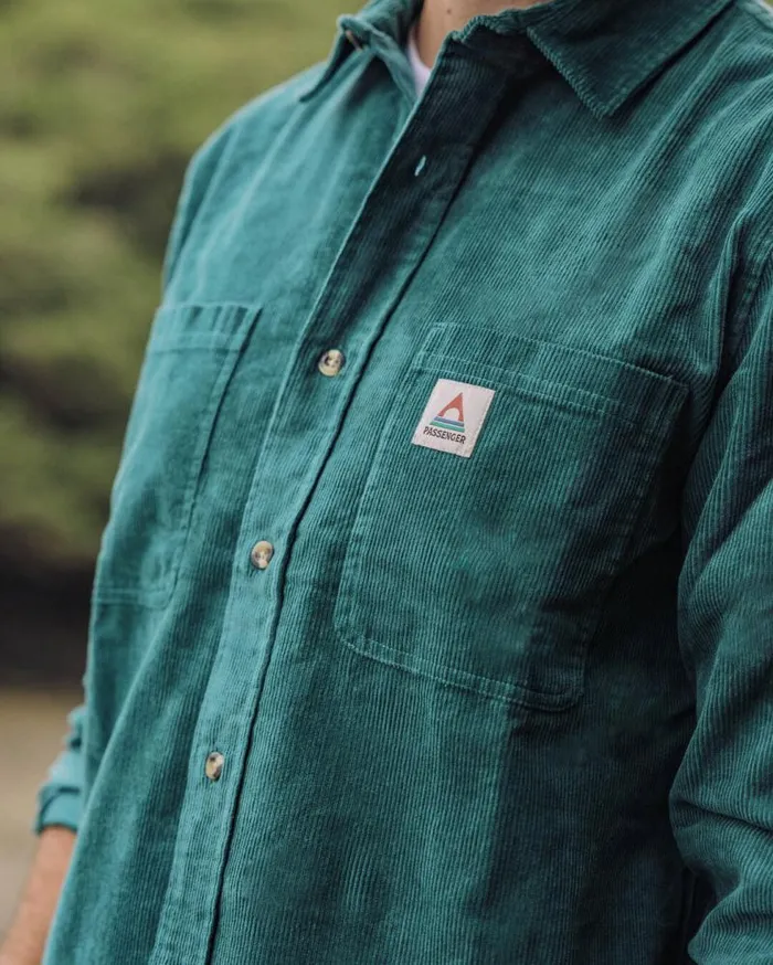 Passenger Tops Backcountry Cord Shirt Storm Green Storm Green 8211 Men