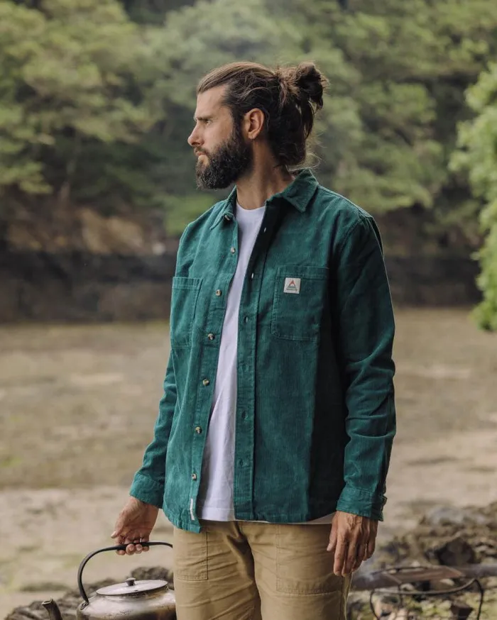 Passenger Tops Backcountry Cord Shirt Storm Green Storm Green 8211 Men