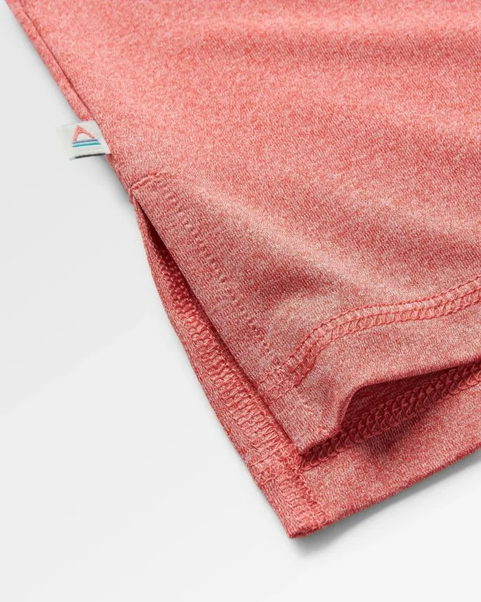 Passenger Tops Classic Active Recycled TShirt Mineral Red Marl Mineral Red Marl 8211 Men